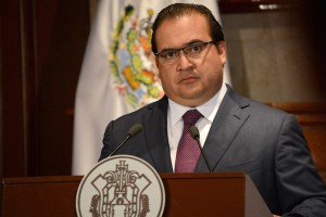 El Gobernador, Javier Duarte.