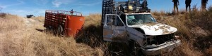 Vuelca camioneta en la carretera corta a Parral (3)