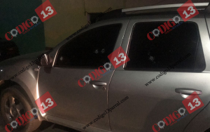 carro baleado en parral chihuahua