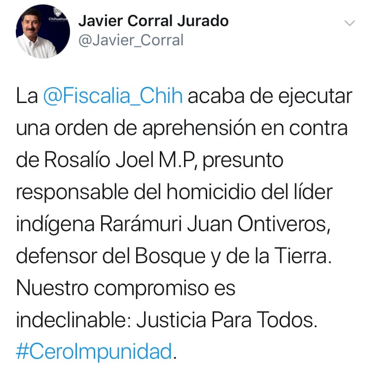 Noticias Codigo 13 Detienen A Asesino Del Activista Juan Ontiveros 6974